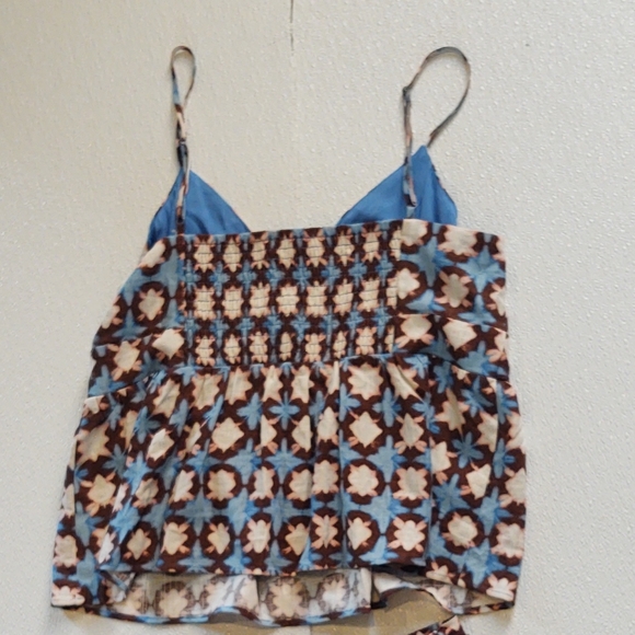 Loft Sunwashed Floral Peplum Cami - Picture 5 of 7